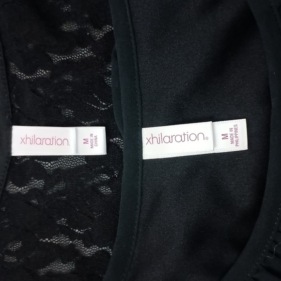 Xhilaration Black Lace & Ruffle Detail Dresses - Picture 9 of 13